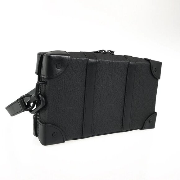 LOUIS VUITTON Taurillon Leather Soft Trunk Wallet Shoulder bag - Picture 2 of 14